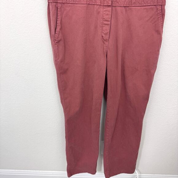 BP. + Wildfang Womens The Essential Short Sleeve Coverall Jumpsuit Size L Brown - Picture 4 of 10